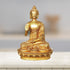 Brass Budha Statue With Super Fine Finish 1.36kg