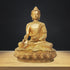 Brass Budha Statue With Super Fine Finish 9.8Kg