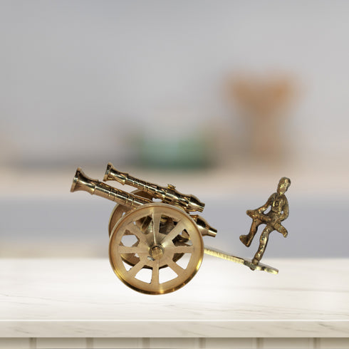 Brass Canon Showpiece 127g