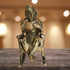 Brass Chair Ganesh Statue 1839g