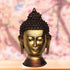 Brass Budha Head With Antique Finish 9.38Kg
