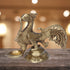 Brass Cock Murga Oil Lamp Deepak 1.5kg
