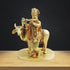 Brass Cow Krishna Statue 0.76kg