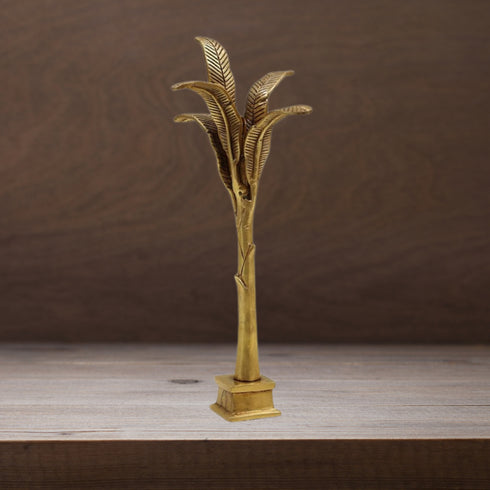 Brass Table Decor Banana Tree 0.8Kg