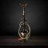 Brass Hookah In Black Design 0.88Kg
