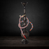 Brass Hookah In Black Design 1.32Kg