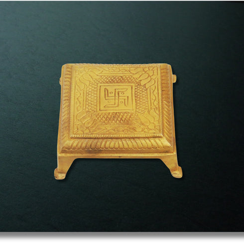 Brass Chowki For Idols 0.24kg