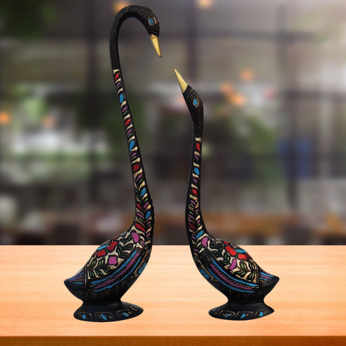 Brass Duck Pair Statue 1.16kg