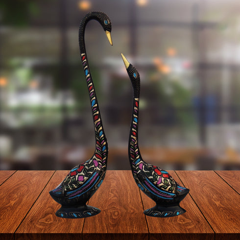 Brass Duck Pair Statue 1.16kg