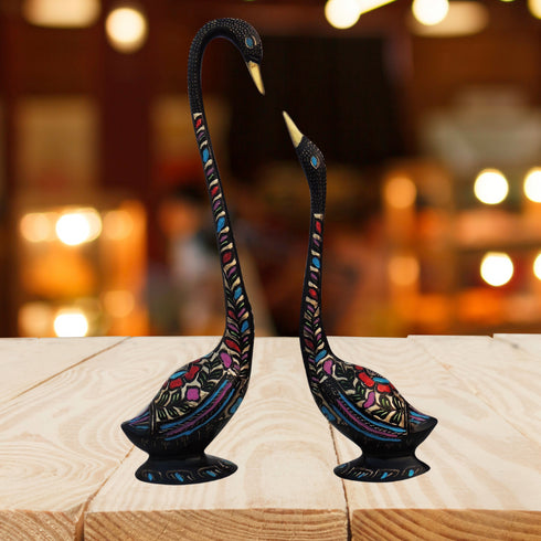 Brass Duck Pair Statue 1.16kg