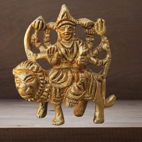 Brass Durga Devi Idol 0.18kg