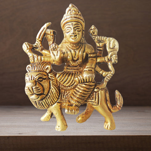Brass Durga Devi Idol 0.24kg