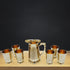 Brass 1 Jug And 6 Glass Set 2Kg