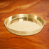 Pure Bronze Plate, Kansa Thali 10 inch