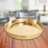 Pure Bronze Plate, Kansa Thali 10 inch