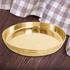 Pure Bronze Plate, Kansa Thali 10 inch
