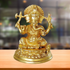 Brass Ganesh Ji God Idol Statue 4.093Kg