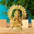 Brass Ganesh Ji God Idol Statue 4.093Kg