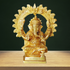 Brass Ganesh Ji God Idol Statue 4.093Kg