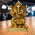 Brass Ganesh Ji God Idol Statue 4.093Kg