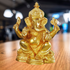 Brass Ganesh Ji God Idol Statue 4.093Kg