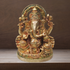 Brass Ganesh Ji God Idol Statue 4.093Kg