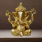 Brass Ganesh Ji God Idol Statue 4.093Kg