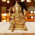 Brass Ganesh Ji Big Statue 3.9Kg