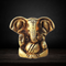 Brass Ganesh Ji God Idol Statue 0.11Kg