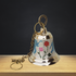 Brass Hanging Pooja Bell White Color 0.814Kg