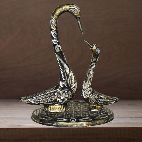Brass Duck Pair Statue 0.7kg