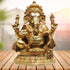 Brass Ganesh Ji Statue 20.2Kg