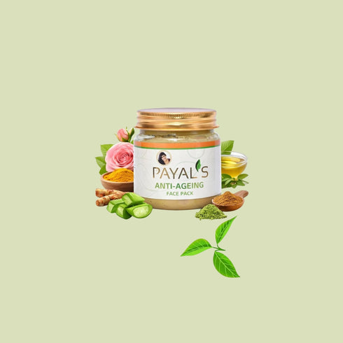 Payal's Herbal Antiaging Facepack For Men And Woomen (200g)