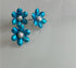 Pure Silver Blue Color Flowers 9g (Pack of 3)