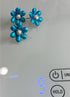 Pure Silver Blue Color Flowers 9g (Pack of 3)