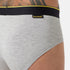Bummer Modal Stretch Brief - Grey Melange