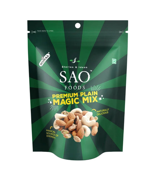 SAO Foods Unsalted Roasted Mixed Nuts