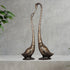 Brass Duck Pair Statue Medium 4.76kg
