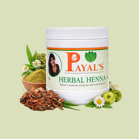 Payal's Herbal Henna – Longer, Thicker & Stronger Hair Naturally