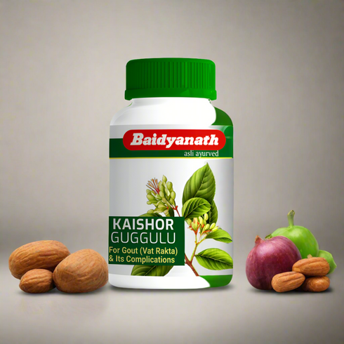 Baidyanath Vansaar Kaishore Guggulu 80 Tablets