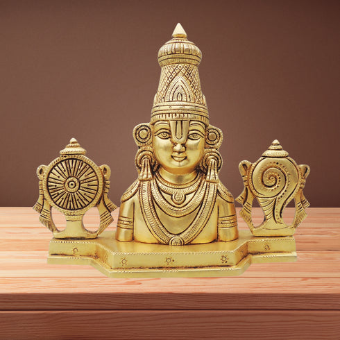 Brass Showpiece Tirupati Bala Ji 2.5Kg
