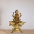 Brass Laxmi Oil Lamp Deepak 6 Wicks 2.25kg