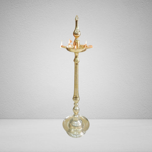 Brass Kerala Fancy Oil Lamp Deepak 12.5Kg
