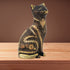 Brass Table Decor Showpiece Cat Statue 0.68kg