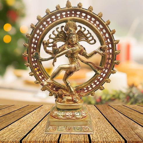 Brass Showpiece Nataraj Statue 4.16kg