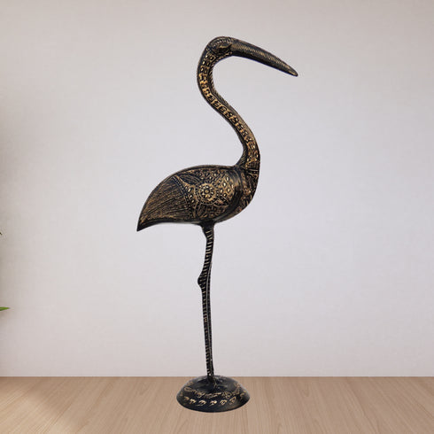 Brass Showpiece Duck Statue 1.72kg