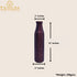Tamas Hammered Antique Bmc Water Bottle Copper