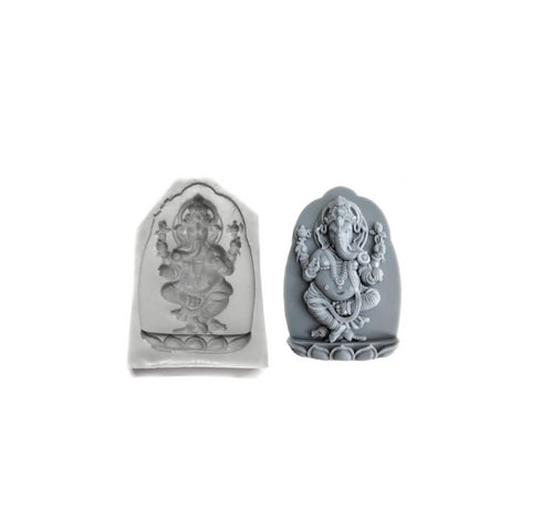 Ganesha pattern silicone mold