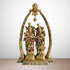 Brass Radha Krishna Darbar Colour God Statue 58Kg