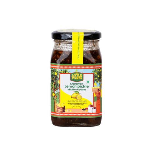 THE LITTLE FARM CO Lemon Khatta Meetha Pickle